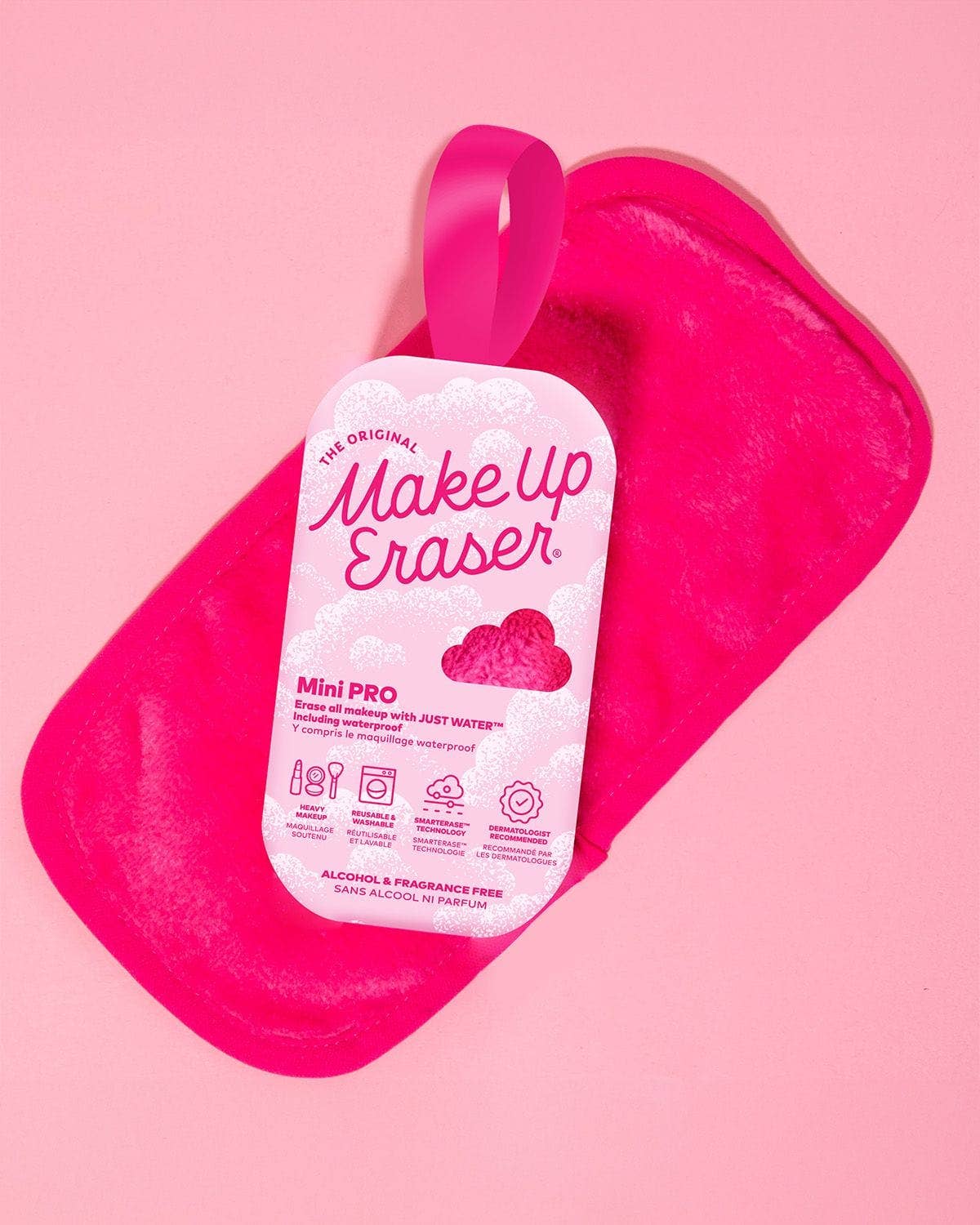 The Original MakeUp Eraser - Pink Mini MakeUp Eraser PRO