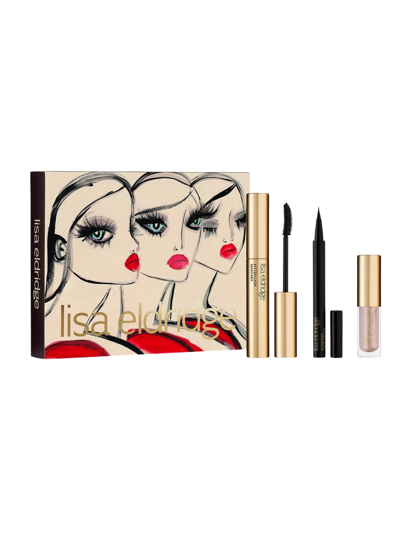 LISA ELDRIDGE Kitten Eye Twin Set and Pearls (Holiday Kit)