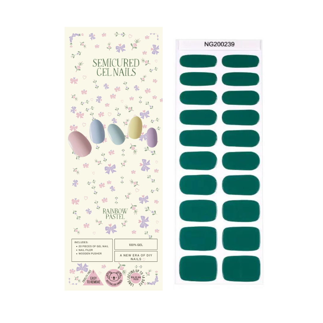 Wholesale - Emerald Semicured Gel Nails Kit ($13.99 x 10 Nail Kits)