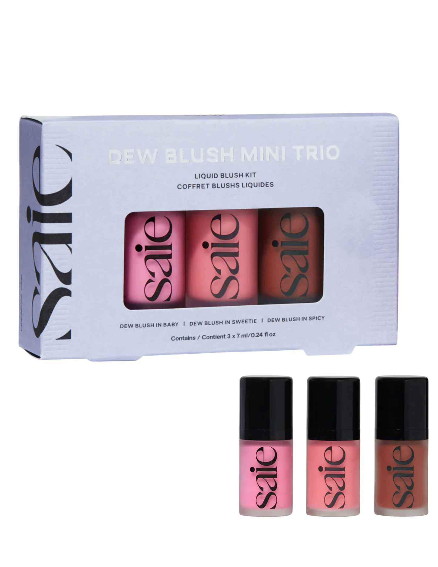 Saie - Mini Dew Blush Trio