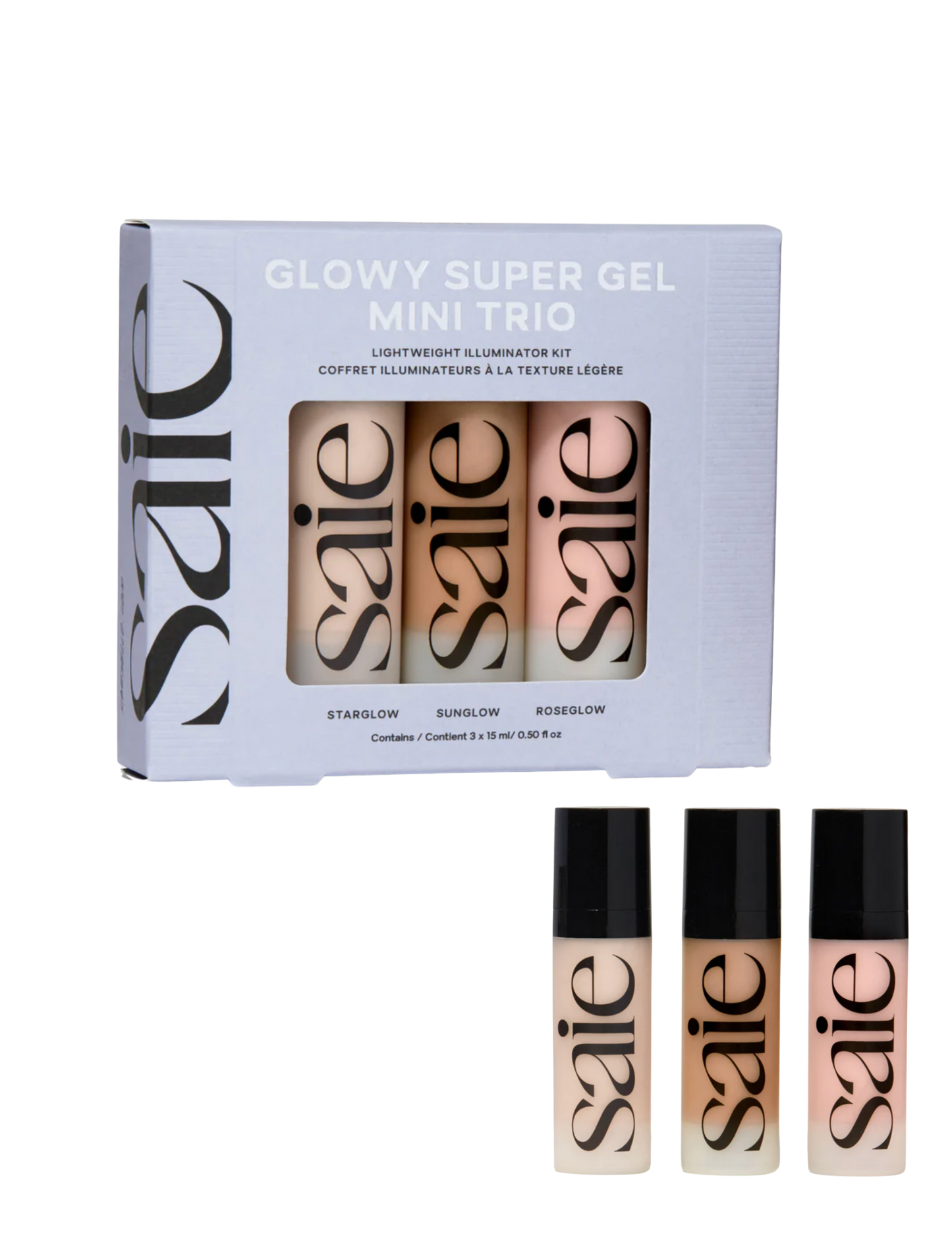 Saie - Mini Glowy Super Gel Trio