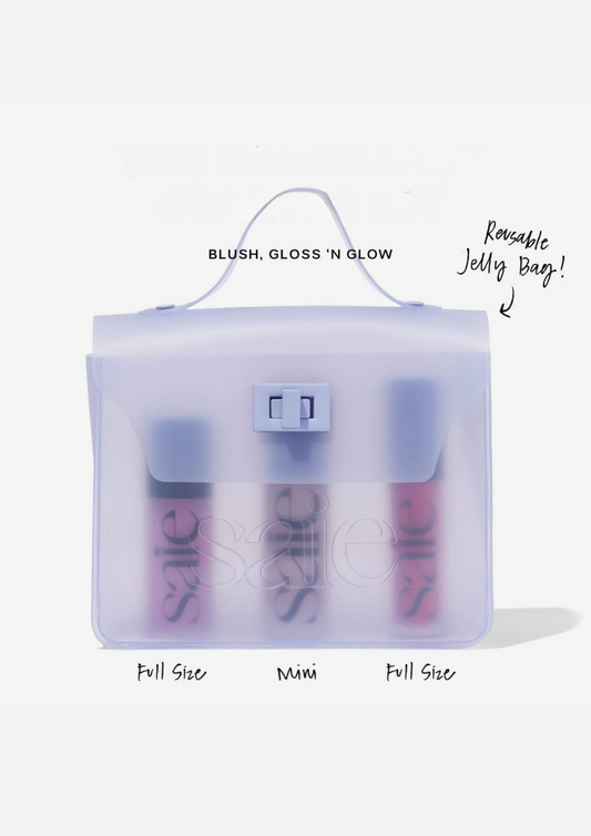 Saie - SaieGlow Essentials Starter Set with Lilac Birkin Jelly Bag