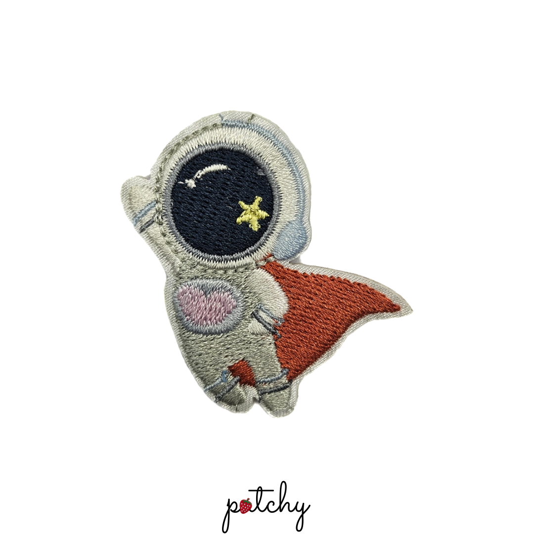 Astronaut Embroidered Iron-On Patch