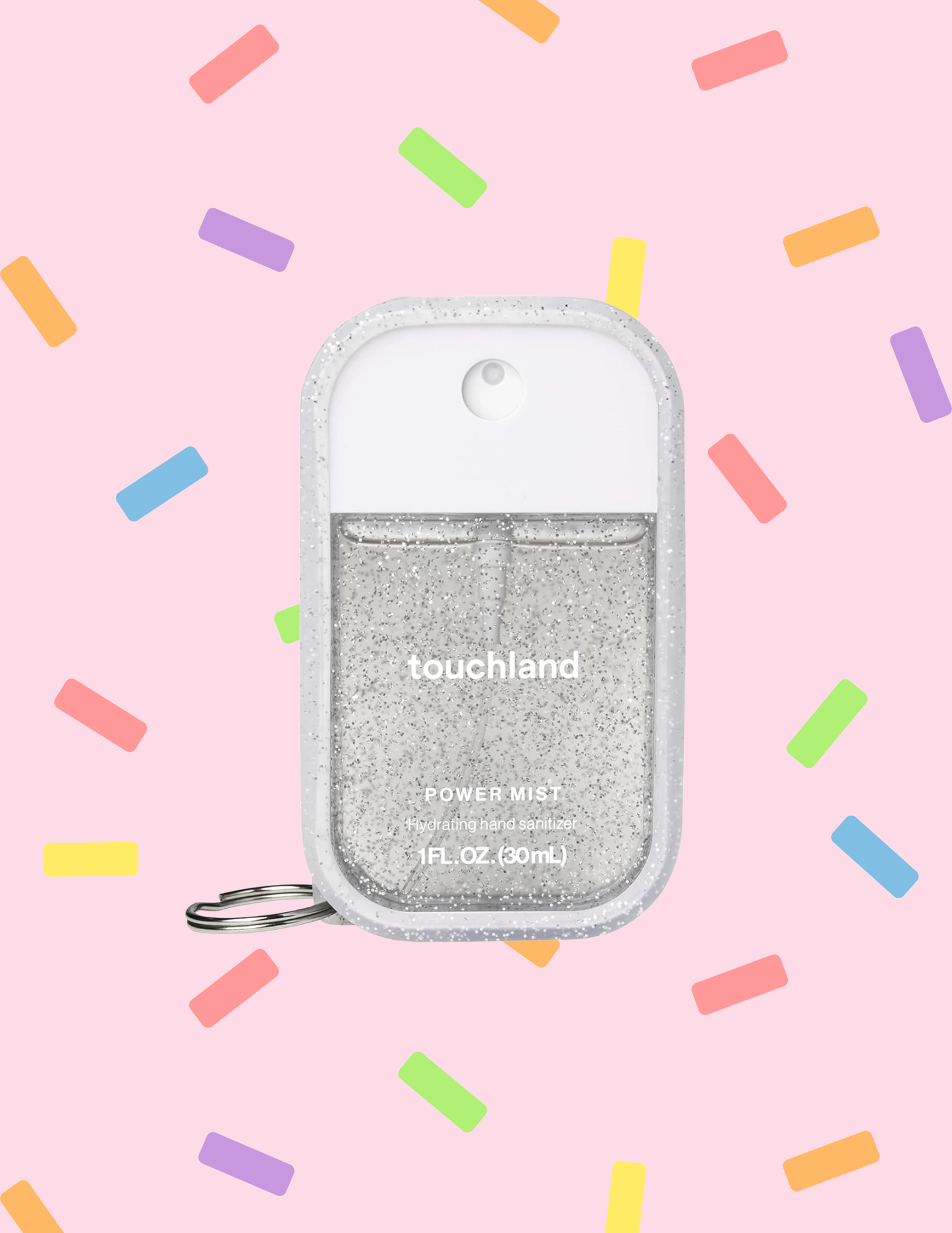 Touchland Special Edition Confetti Cake Mist and Frosted Sparkle Mist Case Set