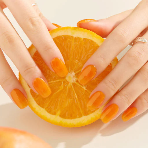 Ohora N Tint Orange Semi Cured Gel Nail Stickers