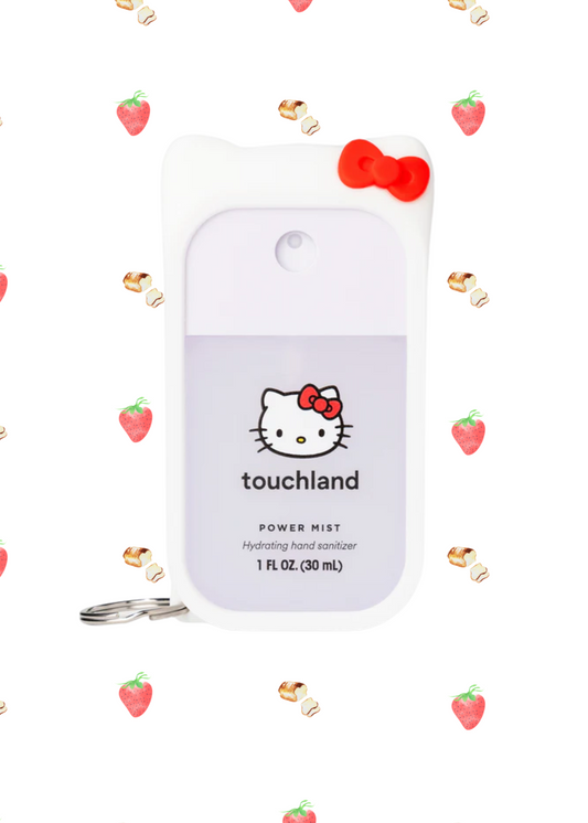 Touchland Limited Edition Hello Kitty Power Mist Hand Sanitiser & Mist case