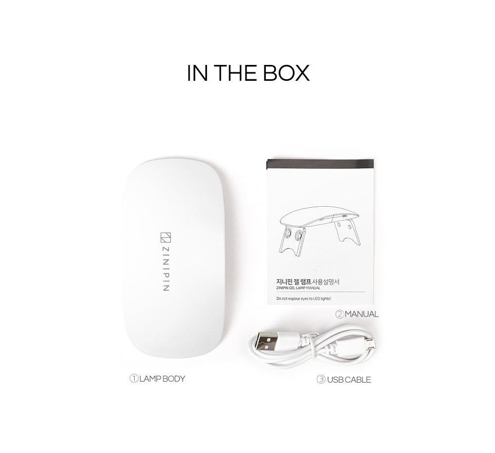 Zinipin UV Gel Lamp