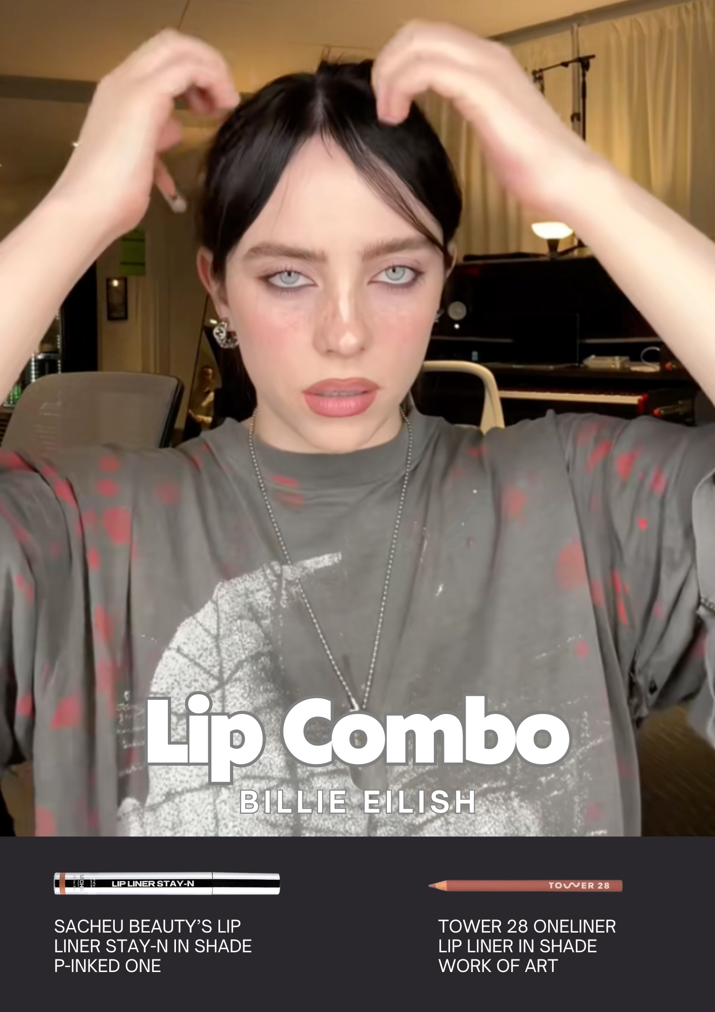Billie Eilish's Lip Combo