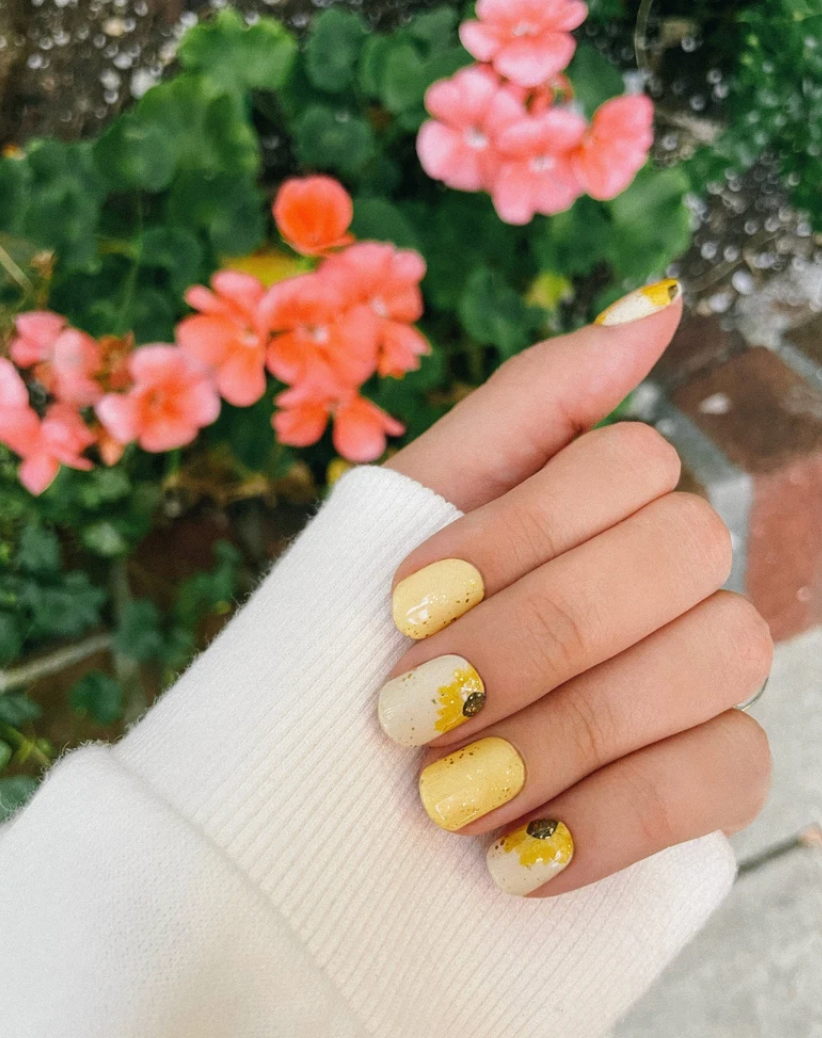 Semi Cured Gel Nail Stickers
