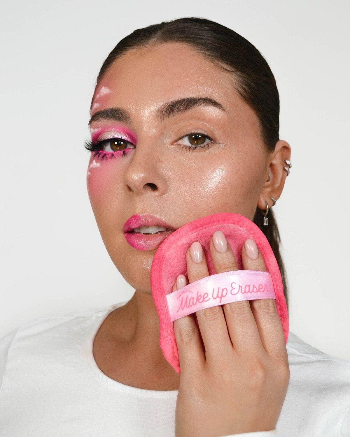 The Original MakeUp Eraser - The Pink Daily MakeUp Eraser