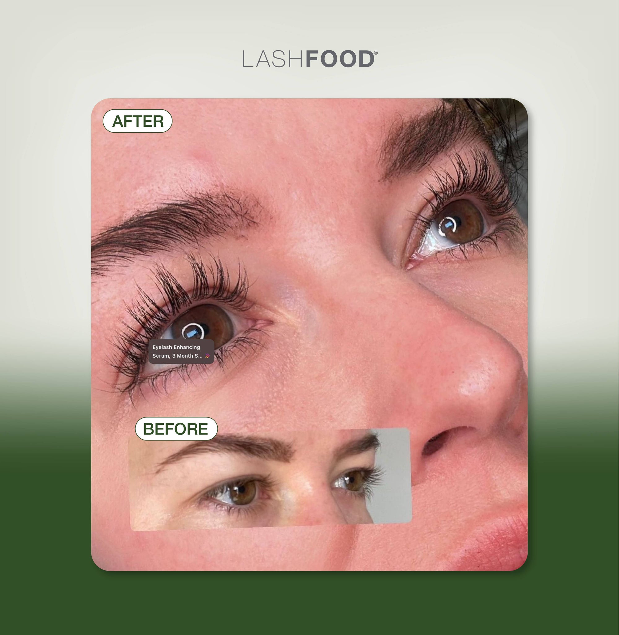 Lashfood - Eyelash Enhancing Serum, 3 Month Supply