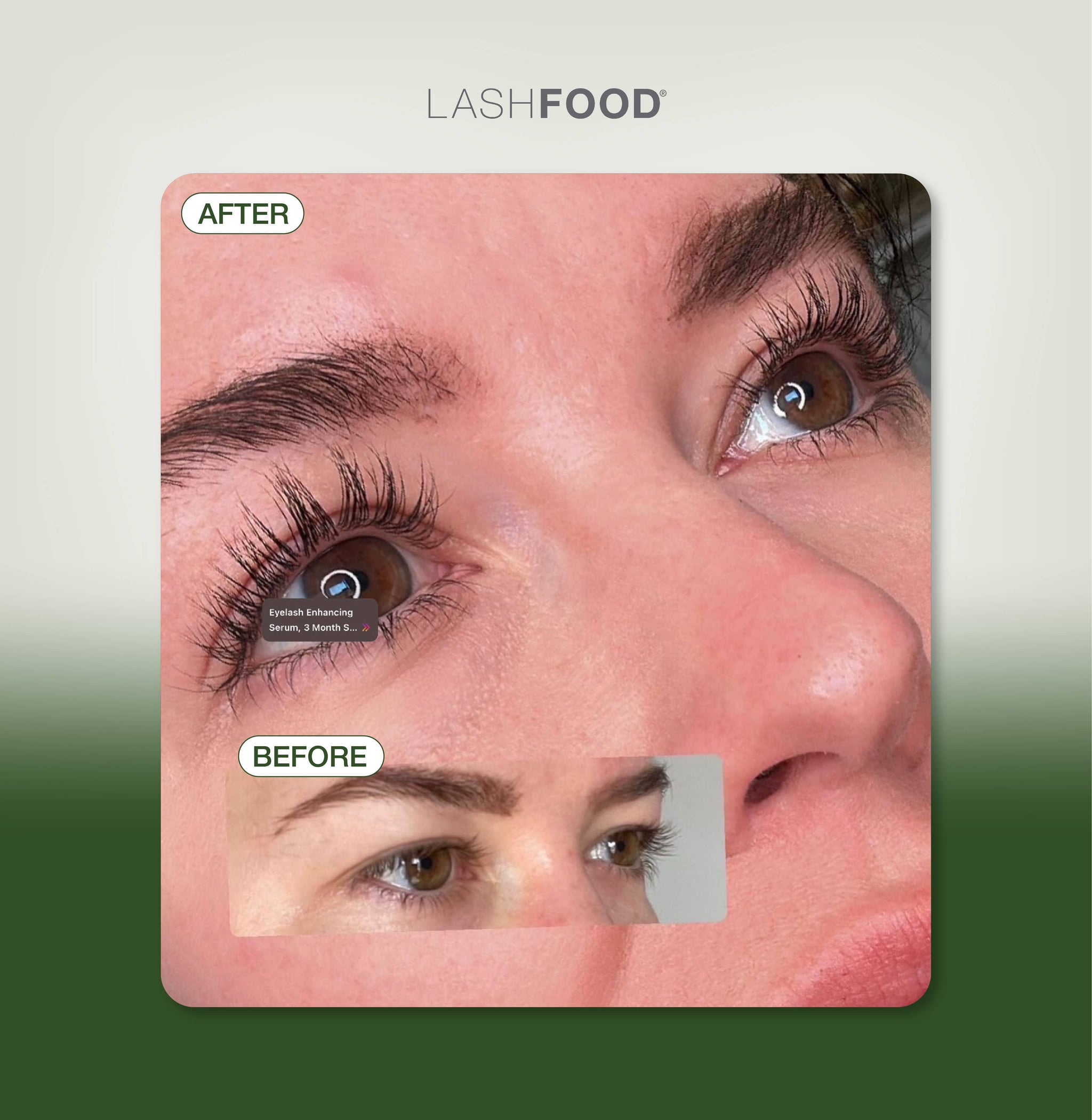 Lashfood - Eyelash Enhancing Serum, 3 Month Supply