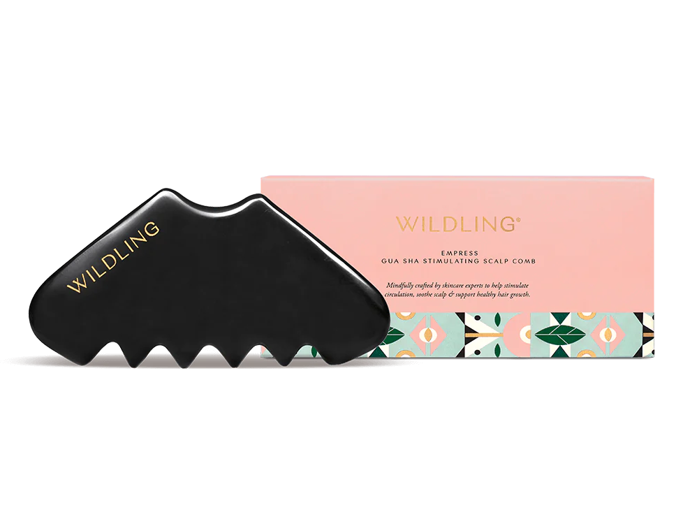 Wildling - Empress Gua Sha Stimulating Scalp Comb