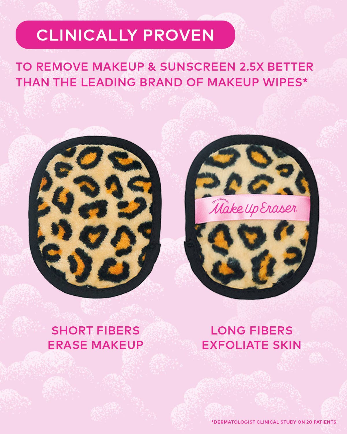 The Original MakeUp Eraser - Leopard 7-Day Set