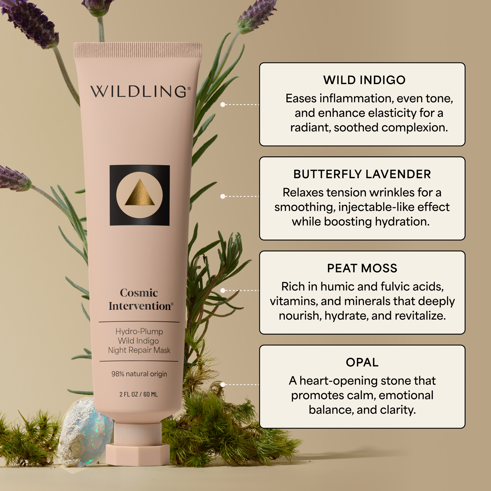 Wildling - Cosmic Intervention Night Repair Mask