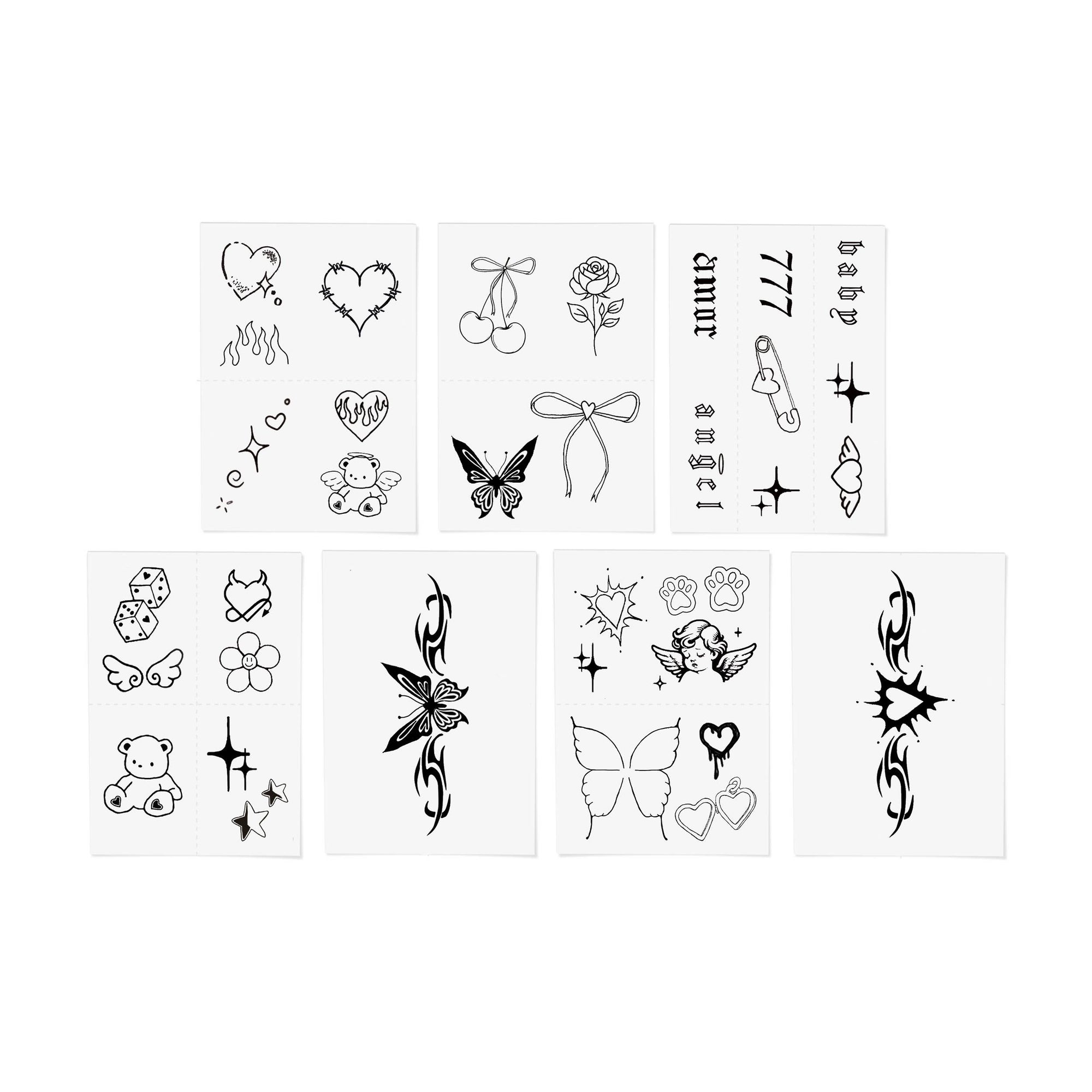 INKED by Dani - She's All That Temporary Tattoo Pack