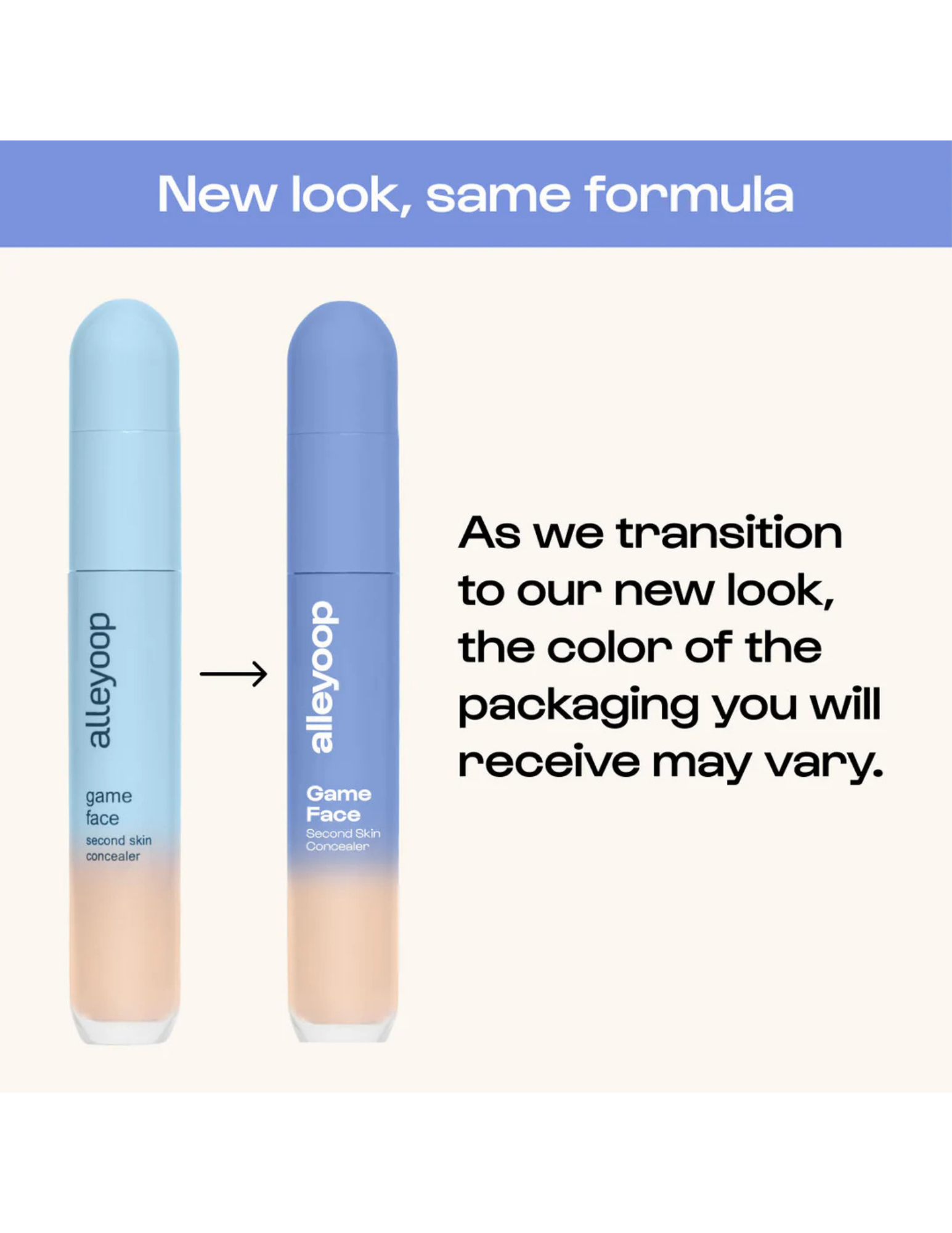 Alleyoop Game Face - Second Skin Concealer