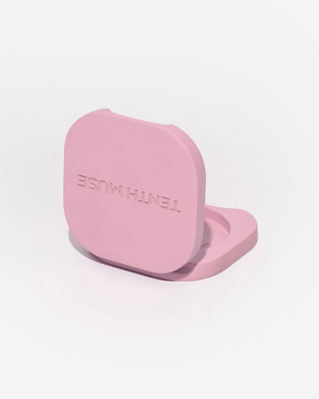TENTH MUSE - Refillable Vessel - Pink Suede