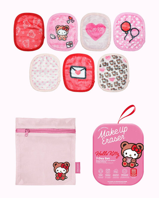 The Original MakeUp Eraser - Hello Kitty Cutie Pie 7-Day Set