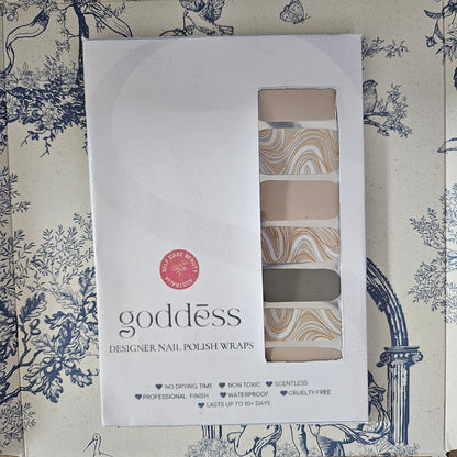 Neutral Goddess Designer Nail Wrap Bundle (4x)