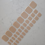 Billie Semi Cured Gel Nail Sticker Kit (Pedi)