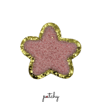 Star Chenille Iron-On Patch