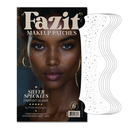 Fazit - Silver Glitter Freckles Makeup Patches