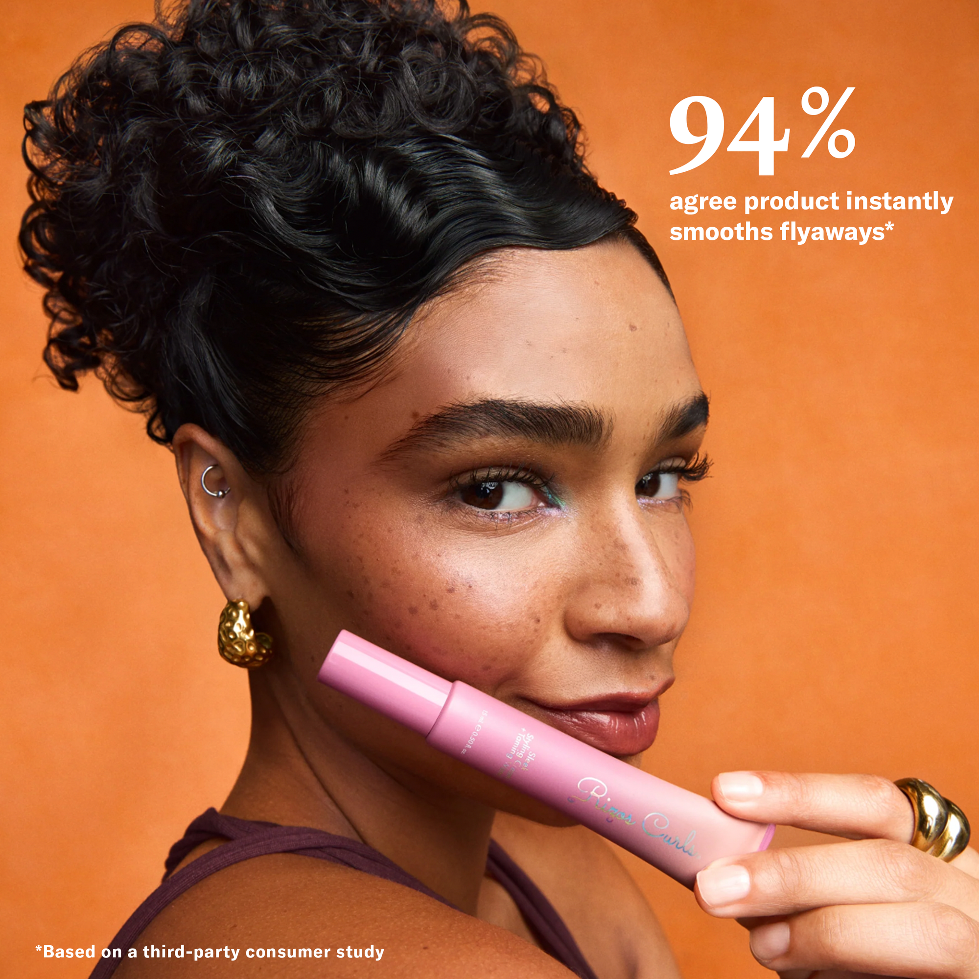 Rizos Curls - Sleek Styling Cream + Taming Wand
