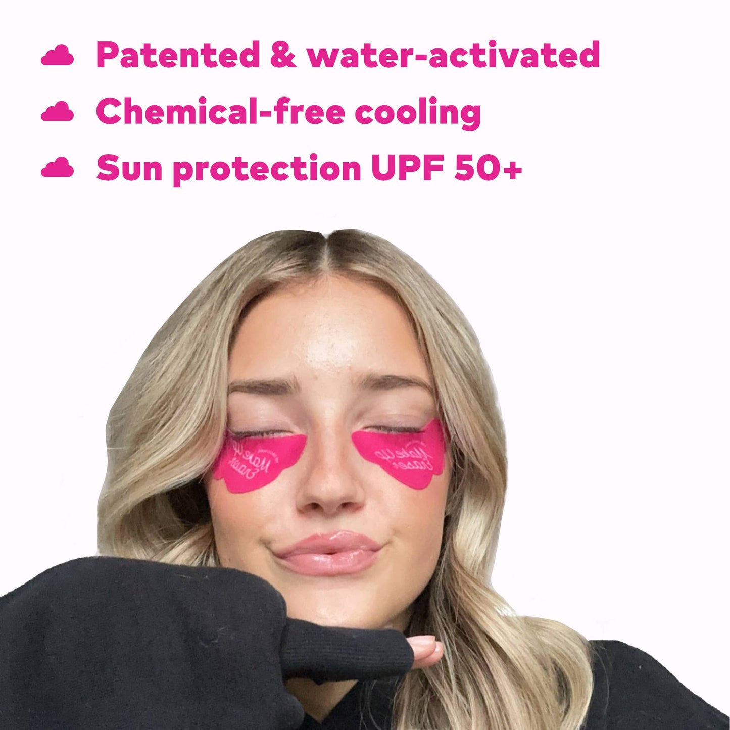 The Original MakeUp Eraser - Cooling Clouds Reusable Under eye Patches | Award Winning