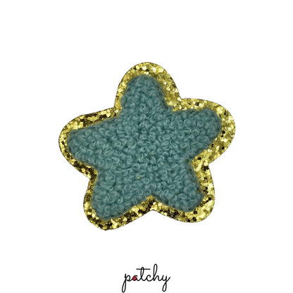 Star Chenille Iron-On Patch