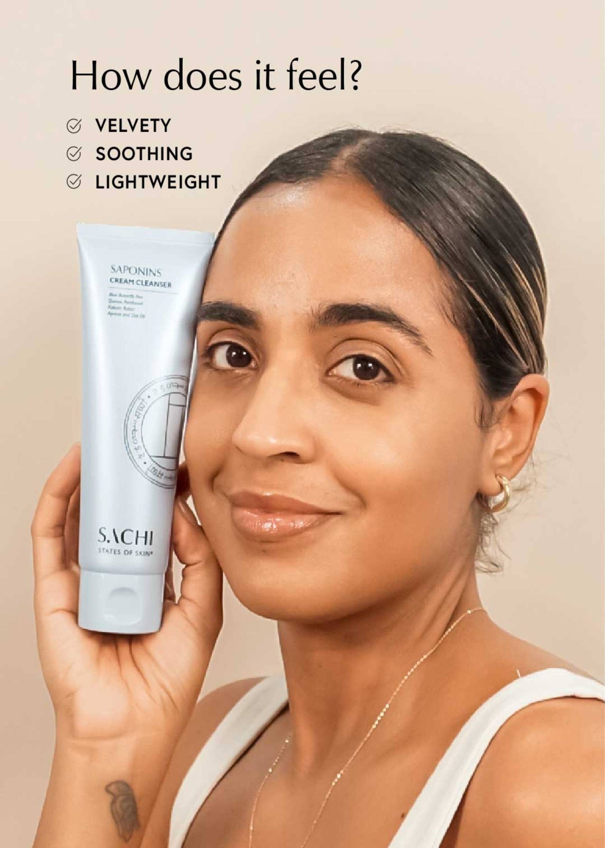 Sachi Skin - Saponins Cream Cleanser