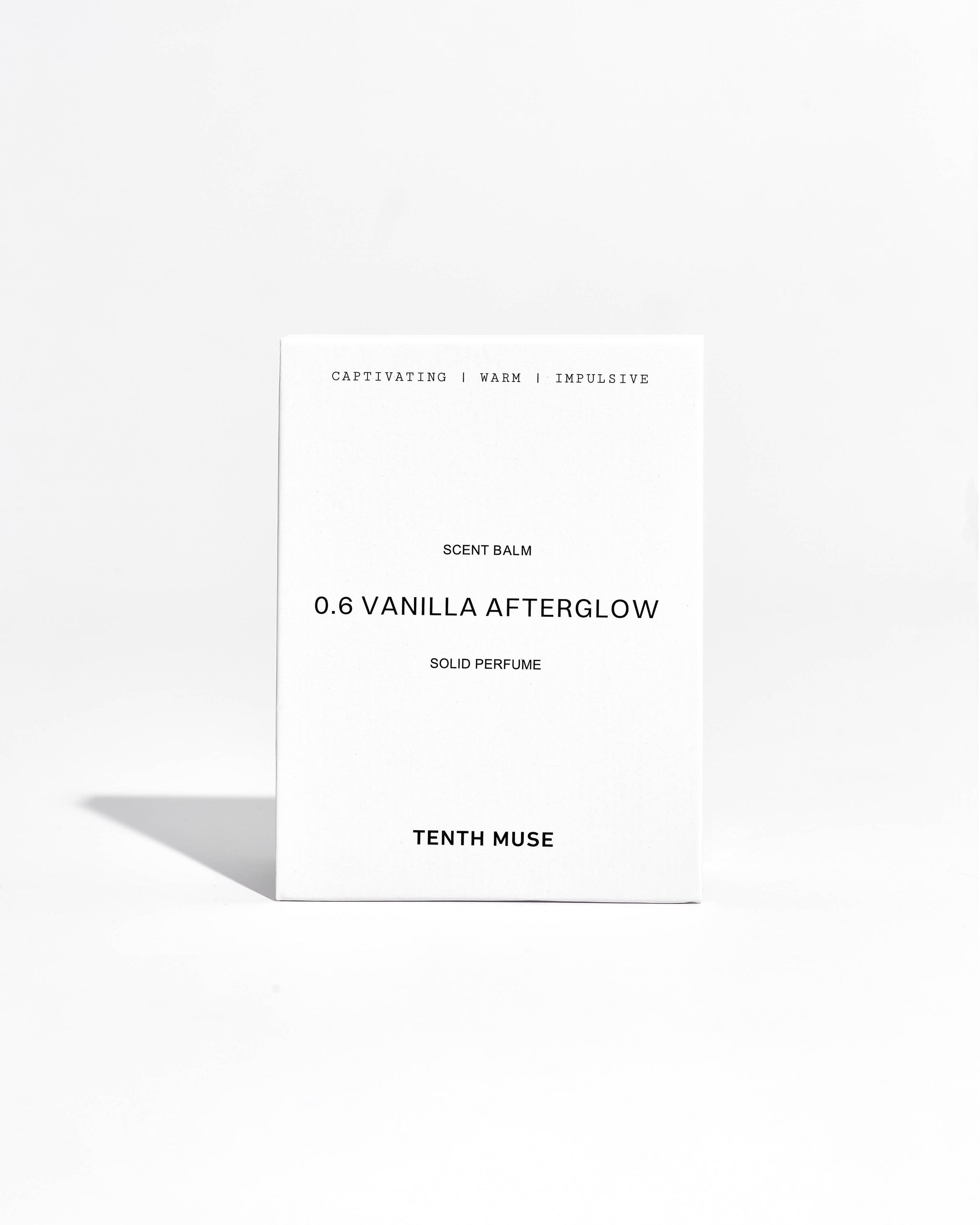 TENTH MUSE - Vanilla Afterglow Solid Perfume Balm