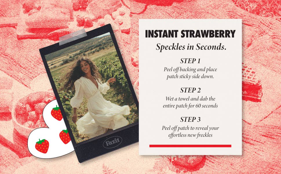 Fazit - Strawberry Speckles Makeup Patches