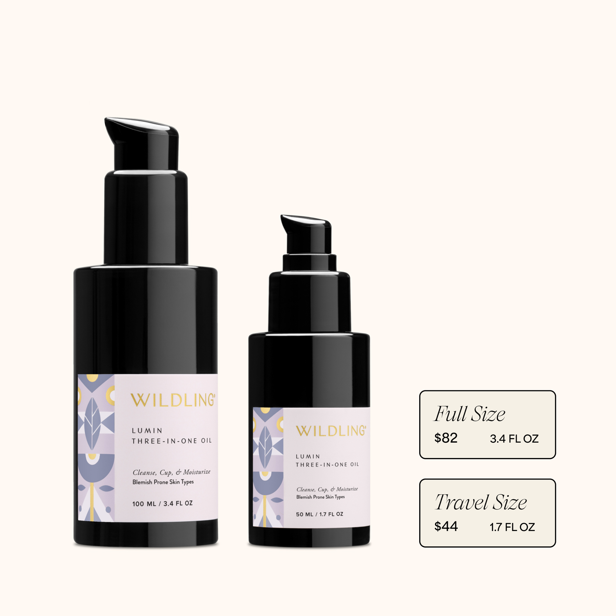 Wildling - Lumin Brightening Oil & Cloud Cloth