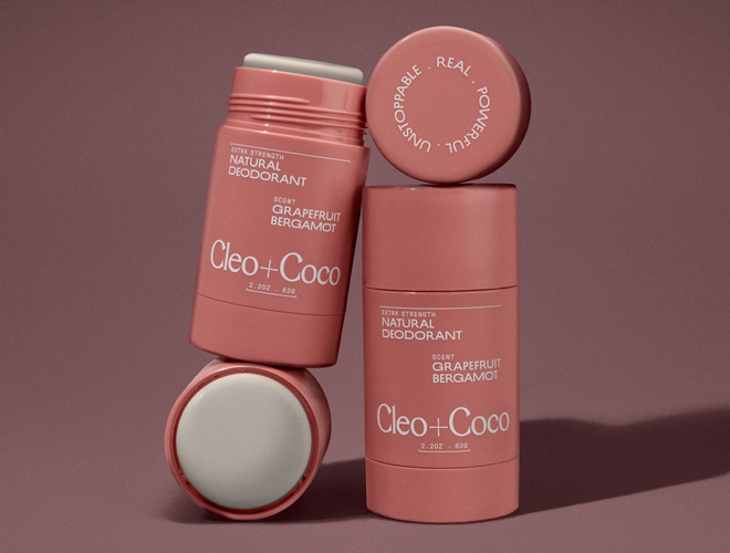 Cleo+Coco - Extra Strength Deodorant - Grapefruit Bergamot