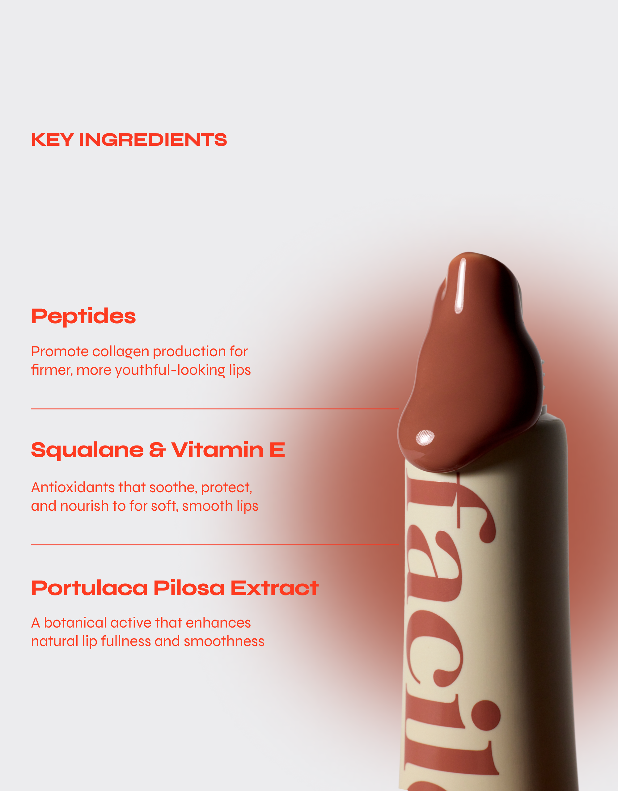 Facile - Lip Jelly Tint - Cognac