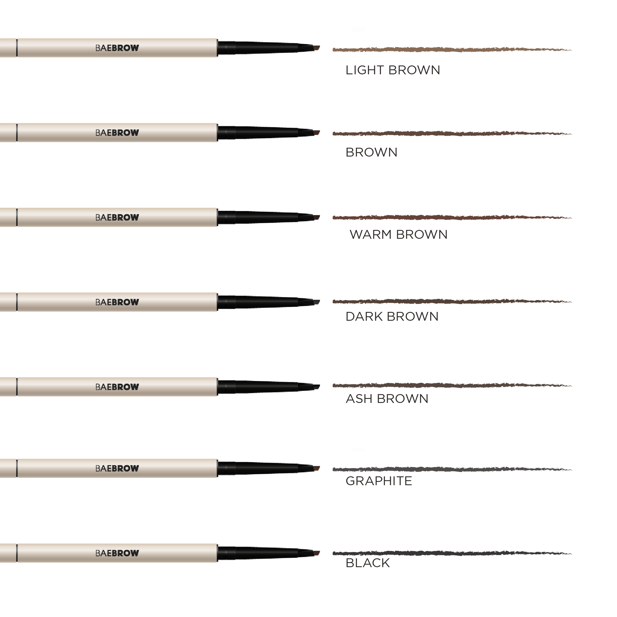 BAEBROW - B-LINER Ultra Thin Brow Pencil - Triangular Tip