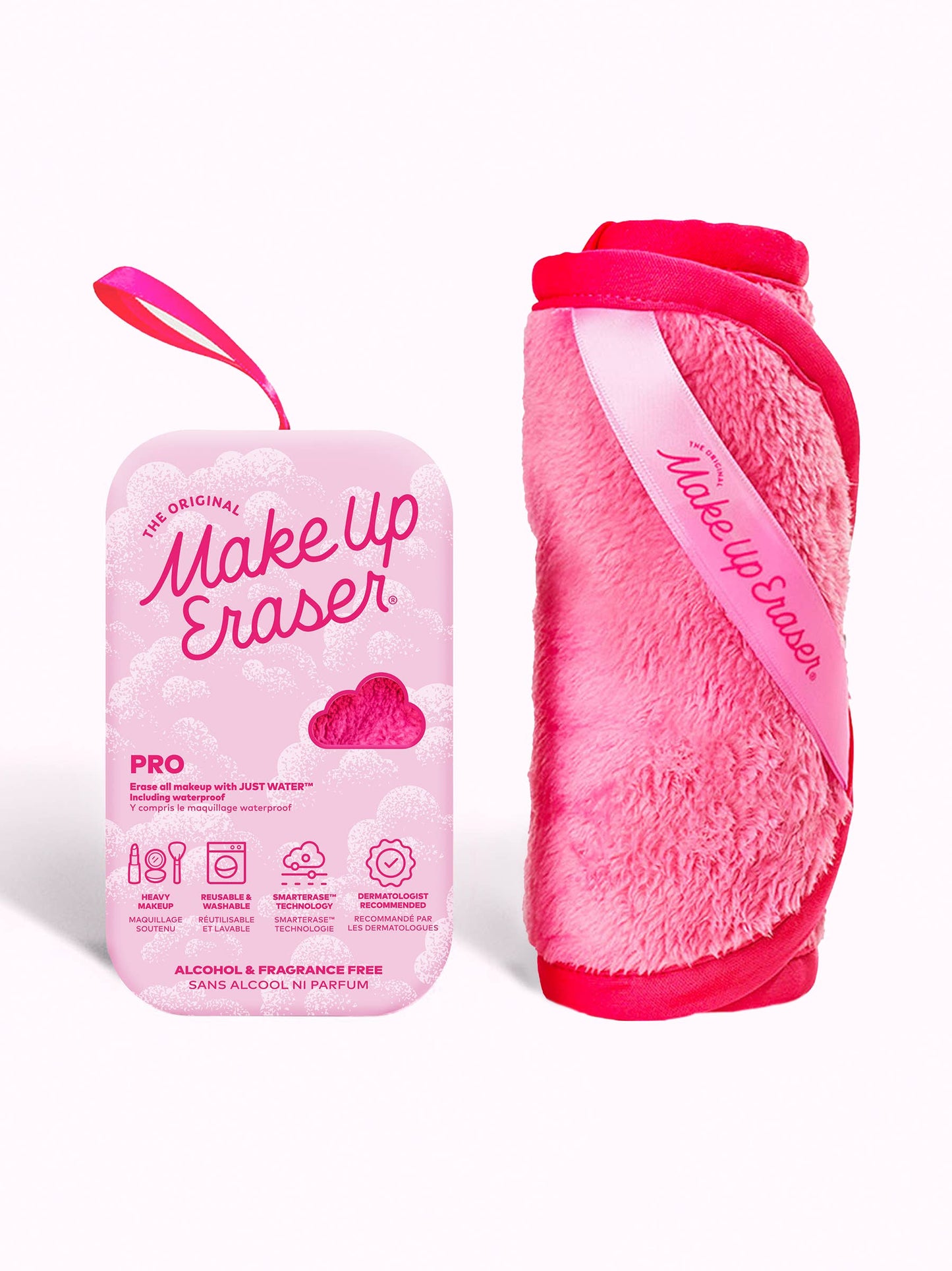 The Original MakeUp Eraser - Original Pink MakeUp Eraser PRO