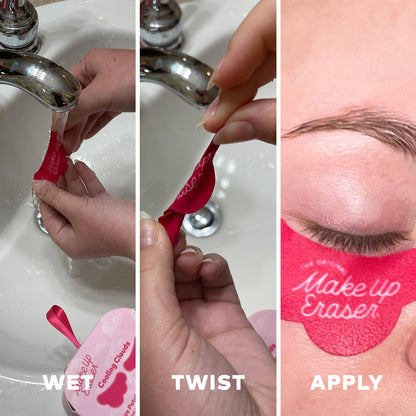 The Original MakeUp Eraser - Cooling Clouds Reusable Under eye Patches | Award Winning