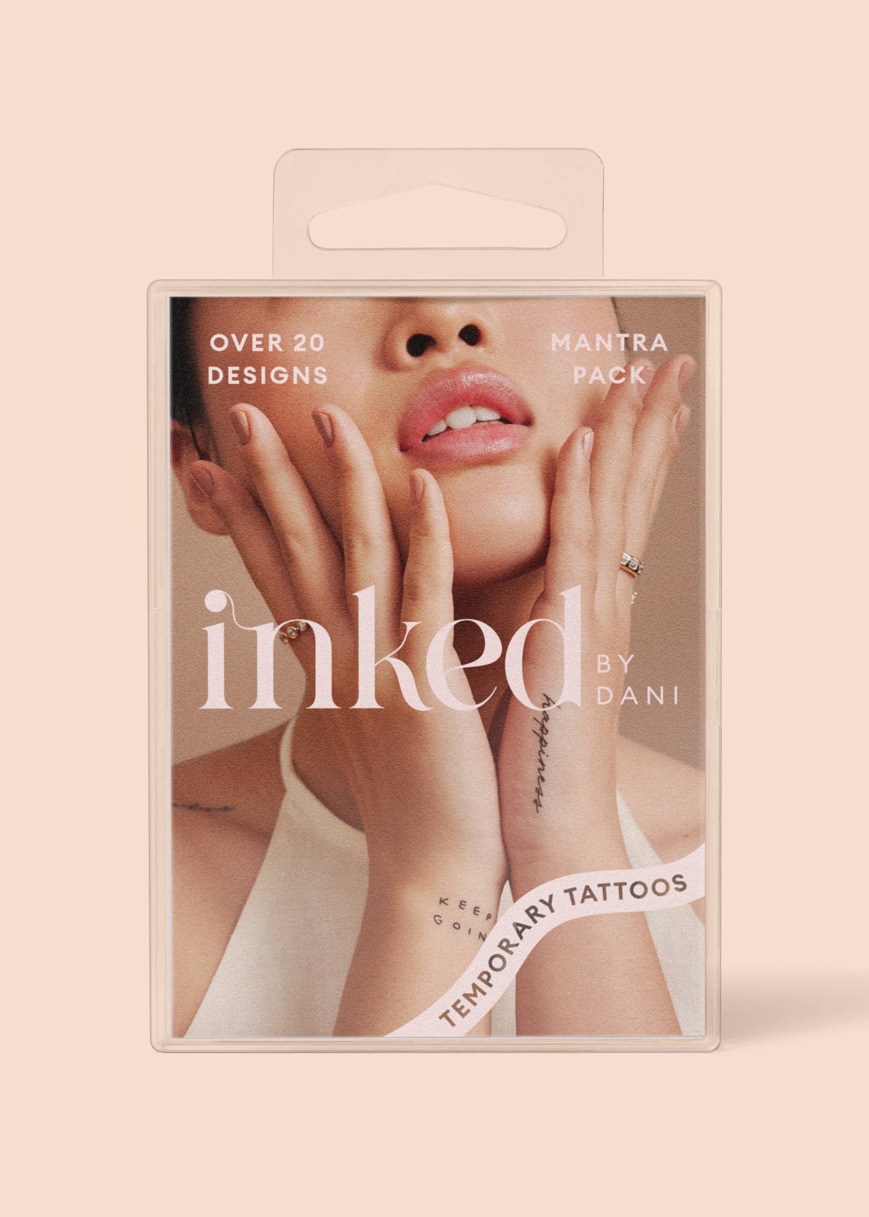 INKED by Dani - Mantra Temporary Tattoo Pack