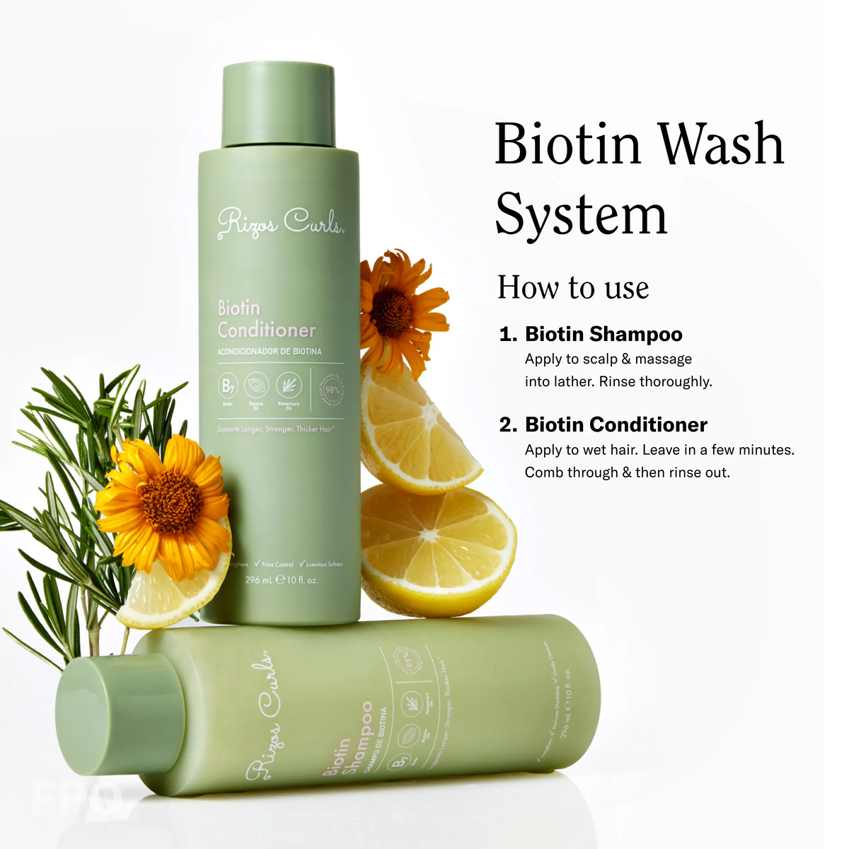Rizos Curls - Biotin Shampoo