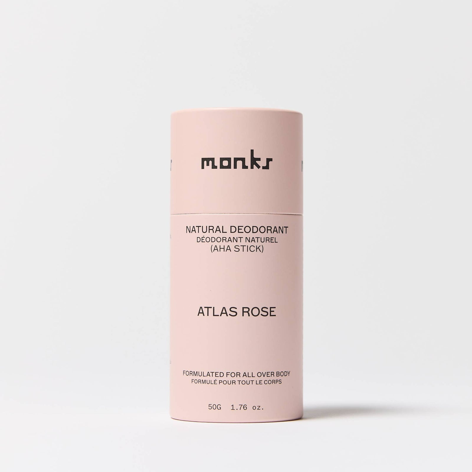 monks - Atlas Rose Deodorant Stick