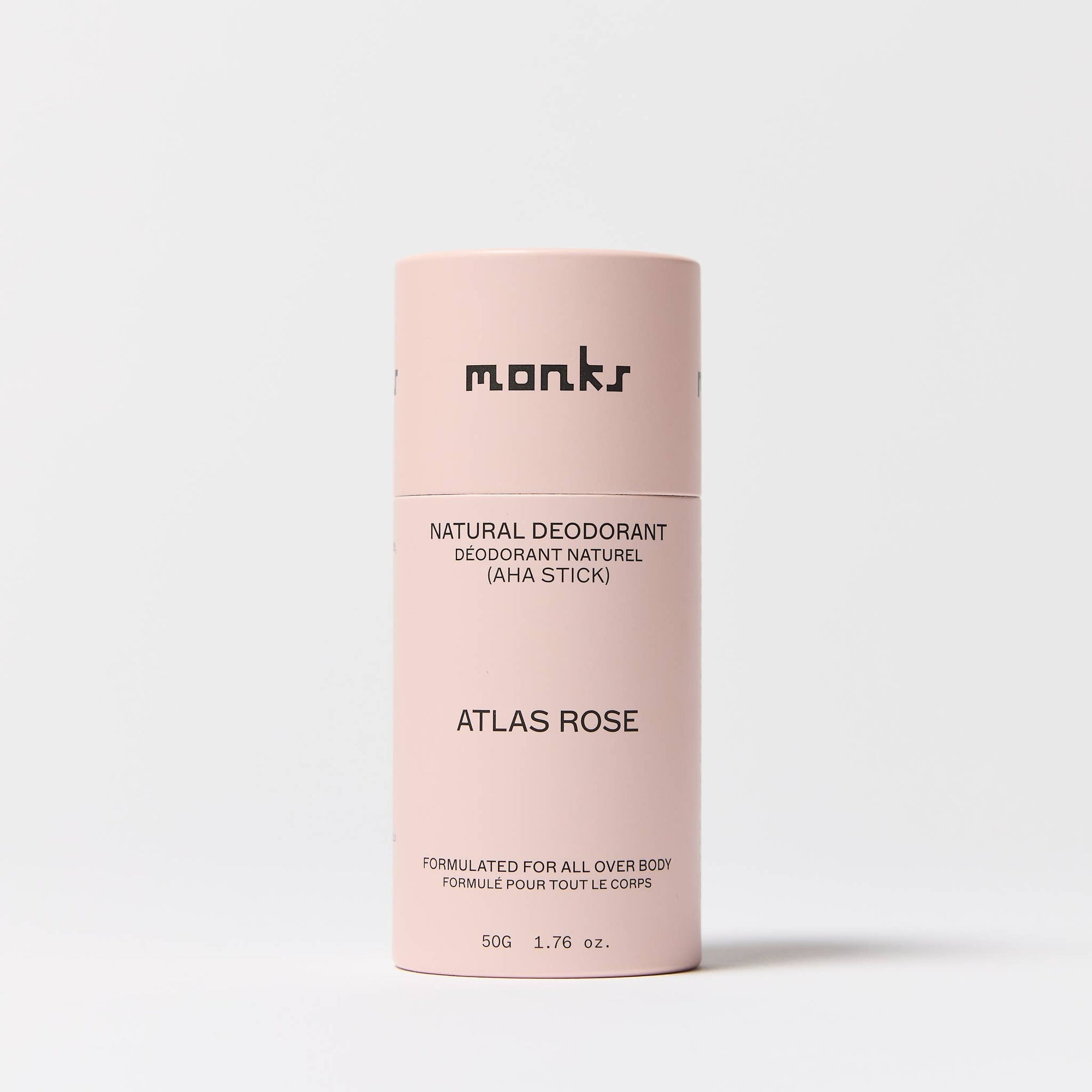 monks - Atlas Rose Deodorant Stick