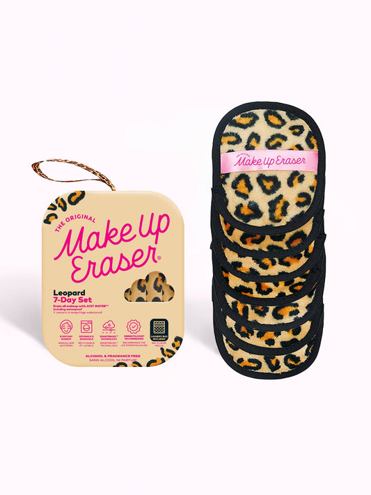The Original MakeUp Eraser - Leopard 7-Day Set