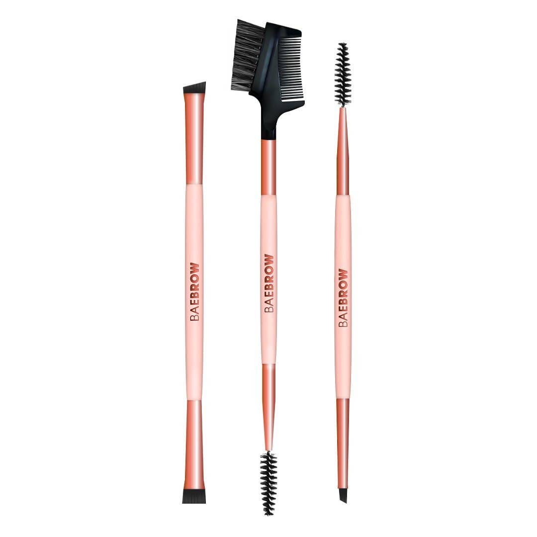BAEBROW -  Brush Trio - Essential Brow and Lash Styling Kit
