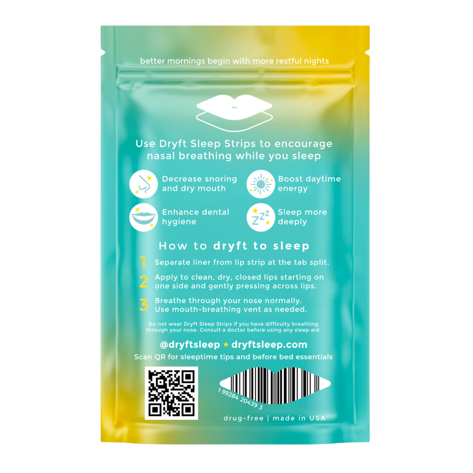 Dryft Sleep -  Mouth Tape Discovery 5 Pk
