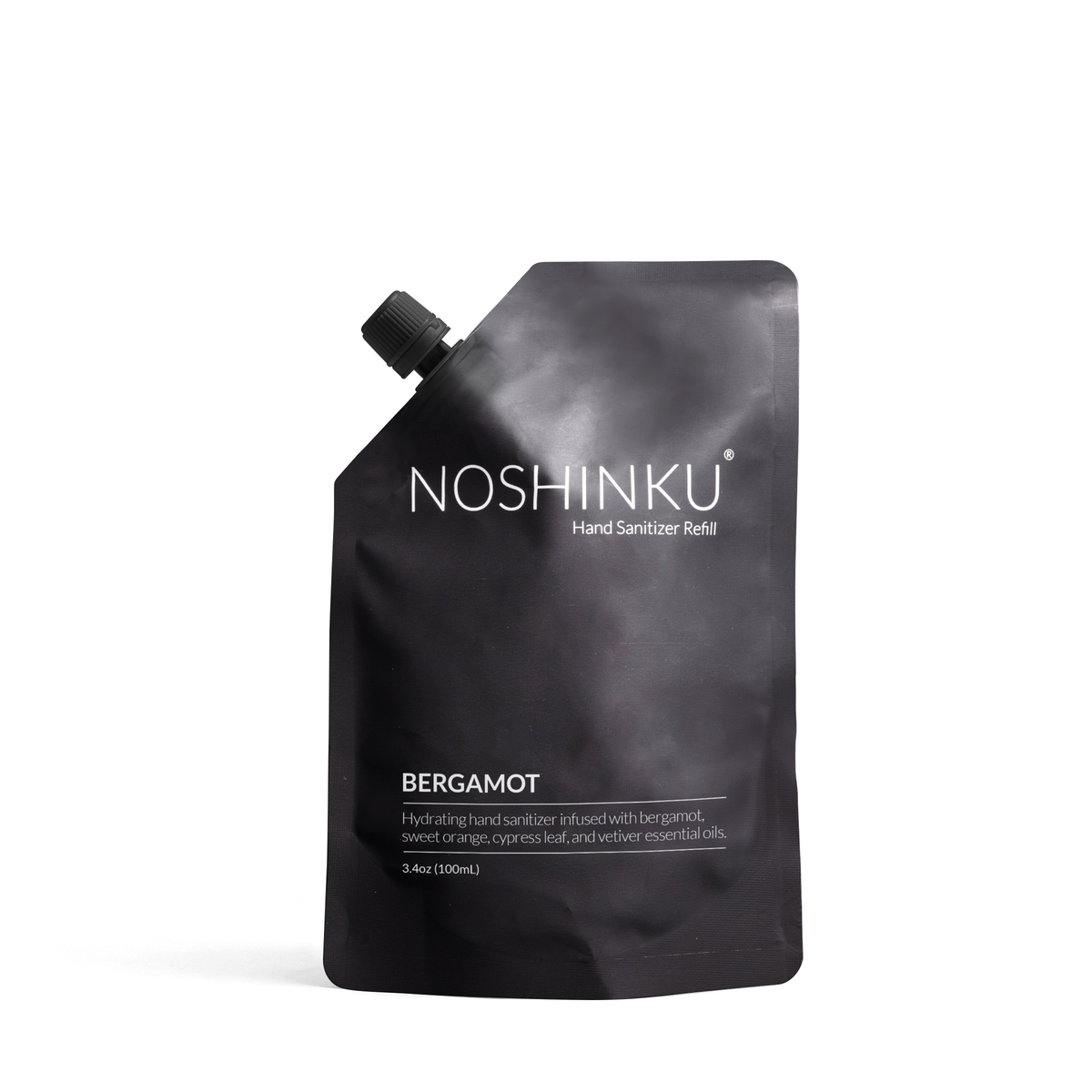 Noshinku - Bergamot and Cypress  Moisturising Sanitiser Refill Pouch