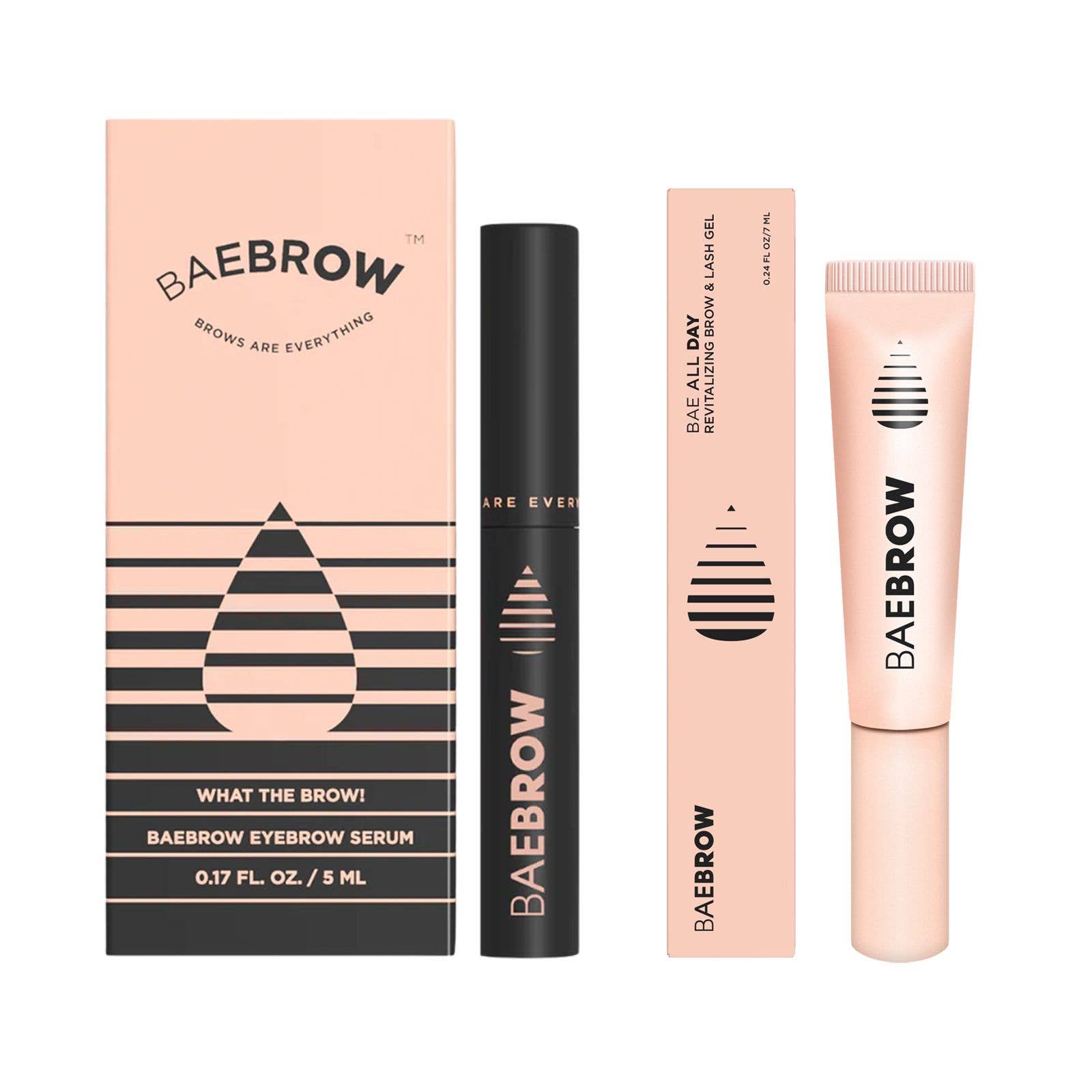BAEBROW - Night and Day Brow - Lash Growth and Conditioning Duo