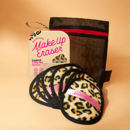 The Original MakeUp Eraser - Leopard 7-Day Set