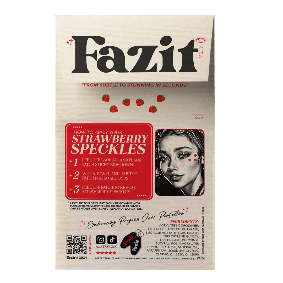 Fazit - Strawberry Speckles Makeup Patches